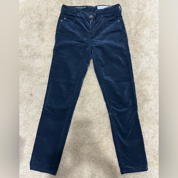 Ag Adriano Goldschmied Dark Blue Denim Jacket - Picture 1 of 5